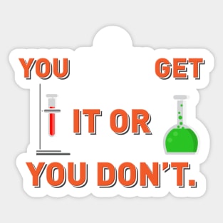 Ether Chemical Formula Chemistry Teacher & Student Gift Idea Sticker